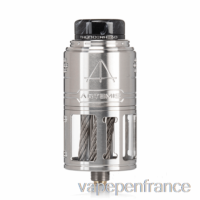 Créations Thunderhead Artemis V2 Bobine Supérieure 25mm Rdta Stylo Vape Argent